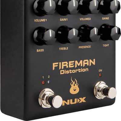 Fireman Distortion Pedal by NUX | Fully Analog | NDS-5 image 3