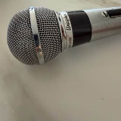 Vintage Shure Unisphere I 565SD Microphone - Made in USA 1970s - Chrome / 565 / 565 SD image 2