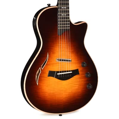 Taylor T5z Pro Figured Big Leaf Maple Dark Tobacco Sunburst (Serial #1205156001) image 1