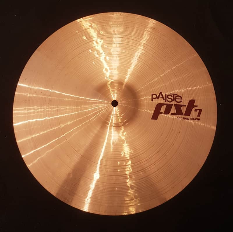 Paiste PST7 16" Thin Crash Becken Cymbal image 1