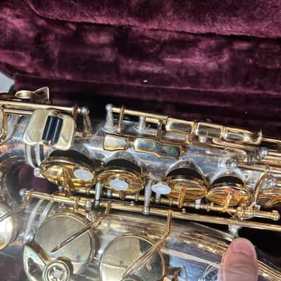 Jupiter JAS-869 Alto Saxophone Silver w Case image 4