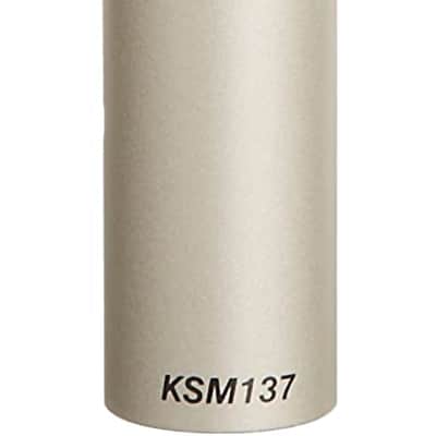 Shure KSM137 End-Address Cardioid Condenser Microphone image 2