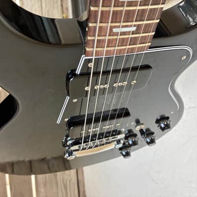 Gibson Les Paul Jr Junior special DC double Cut Cutaway  2000 - Ebony black  vintage electric guitar image 23
