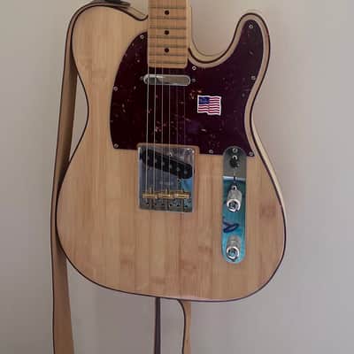 Fender Lamboo "Tele-bration" Limited Edition 60th Anniversary Bamboo Telecaster with Maple Fretboard 2011 - Natural image 3
