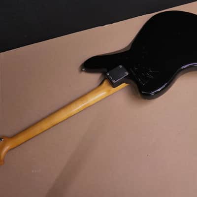 Vintage Fender Jaguar 1962 Black Refin SURFS UP image 14