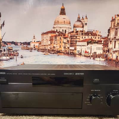Yamaha Yamaha DSP-A3090 Digital Sound Field Processing Amplifier 1996 - Black metal image 3