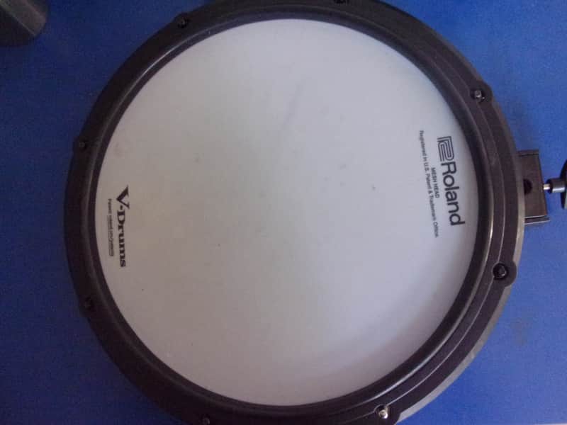 Roland TD-17 E Drum SNARE / TOM PDX12 Dual Zone 12" Mesh Head 1/4" NO Arm or rack Mount works image 1