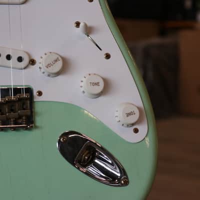 Fender Custom Shop S24 LTD Stratocaster HT Journeyman Relic - Maple Fingerboard, Aged Surf Green image 3