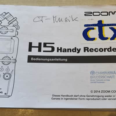 Zoom H5 Handy Recorder 2014 - Black Bild 7