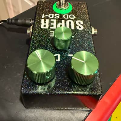 Custom PedalPCB Uber Drive 2026 - Sparkly powder coated (SD-1 clone) image 4
