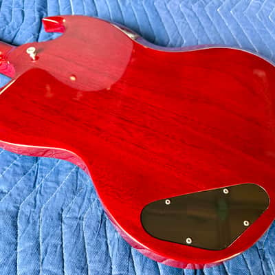 Gibson Custom Shop '63 SG Junior Reissue Lightning Bar 2020 - Present - Cherry Red image 8