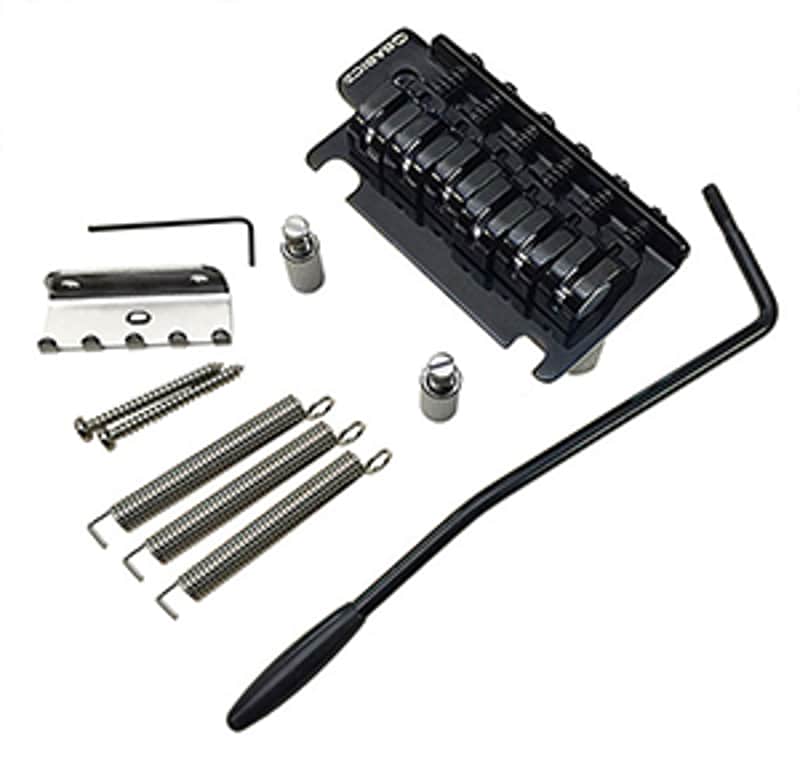 Babicz FCH Z SERIES 2-Point Strat Tremolo, Black image 1