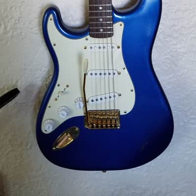 (Formally Legacy) Now Sugarcaster 2017 Colbert Blue (13 way harness, push/pull tone knobs, Lefty) image 1