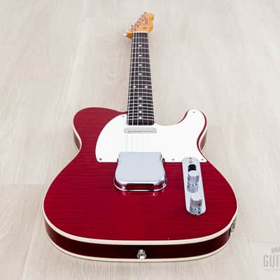 2000 Fender Designer Edition”American Vintage ‘62 Telecaster Custom Flame Maple w/ Lindy Fralin, Case image 11