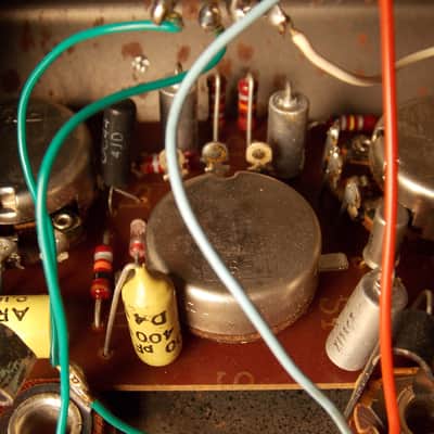 Elka Dizzy Tone fuzz pedal.  Ultra rare 1967 original.  Thee pedal used by Jext Telez. image 13