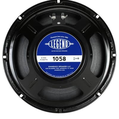 Eminence Legend 1058 10-inch 75-watt Replacement Guitar Amp Speaker - 8 ohm image 2