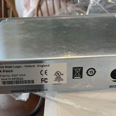 Solid State Logic - SSL - X-Patch Digitally Controlled Analog Patch Bay with MIDI image 6