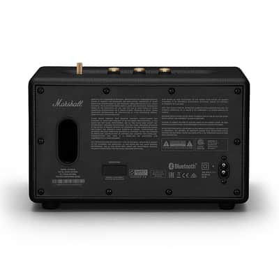 Marshall Acton III Wireless Bluetooth Speaker - Black & Brass image 2
