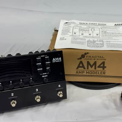 Fractal Audio AM4 Amp Modeler 2025 - Present - Black image 8