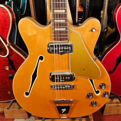 Fender  Coronado II 1967 Natural Semihollow Mod image 20