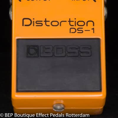Boss DS-1 Distortion 1979 Japan s/n 7900, with Toshiba TA7136AP op