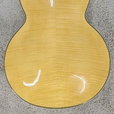 D'Angelico Excel 59 Hollowbody Electric Guitar w/Case, Natural DAE59NACGT #1 image 2