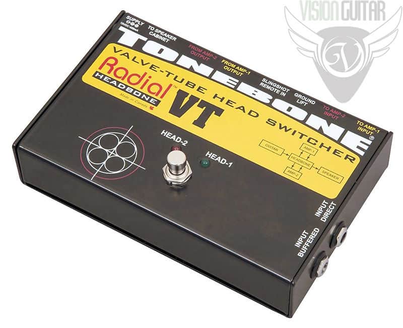 Radial Engineering ToneBone Headbone VT Tube Amplifier Head Switcher image 1
