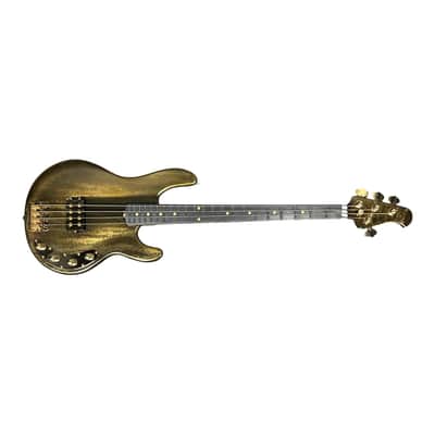 Ernie Ball Music Man StingRay 50th Anniversary LTD 4 H Special, Molten Gold / Ebony Only 300 Made" image 5