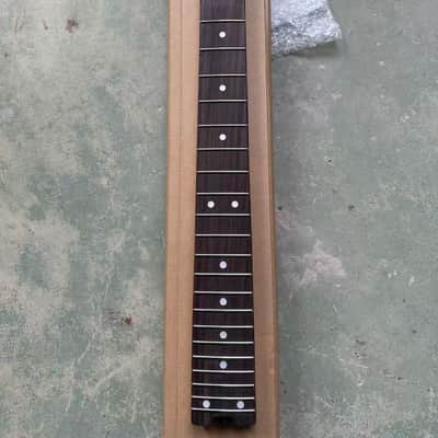 6-String Roasted Maple Headless Guitar Neck with Rosewood fretboard, 24-Frets image 6