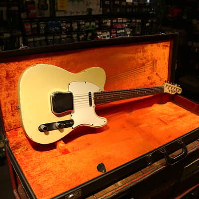 Fender Telecaster with Rosewood Fretboard 1967 - 1969 - Olympic White image 4