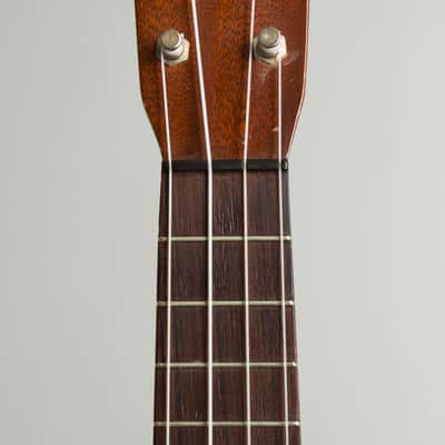 C. F. Martin  Style 1 Soprano Ukulele (1950s), black hard shell case. image 5