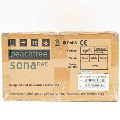 Peachtree Audio sonaDAC DAC, Preamp, Headphone Amp - New image 2