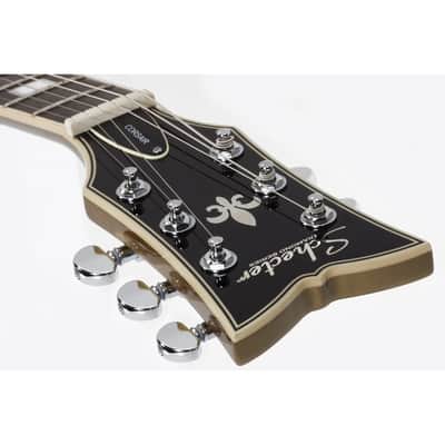 Schecter Corsair Semi Hollow Electric Guitar - Goldtop image 5