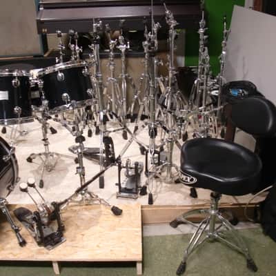 Batterie Jazz Bertrand Renaudin, Mapex Saturn Series 2002 Modified + Hardware image 13
