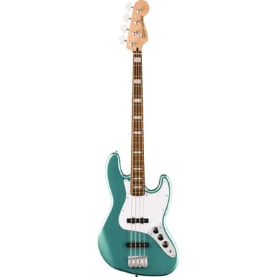 Squier Affinity Active Jazz Bass - Laurel Fingerboard, Mystic Sea Foam Green image 4