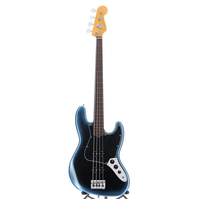 Fender Certified Pre-Owned American Professional II Jazz Bass Fretless, Rosewood Fingerboard, Dark Night (R11) (43146) image 5