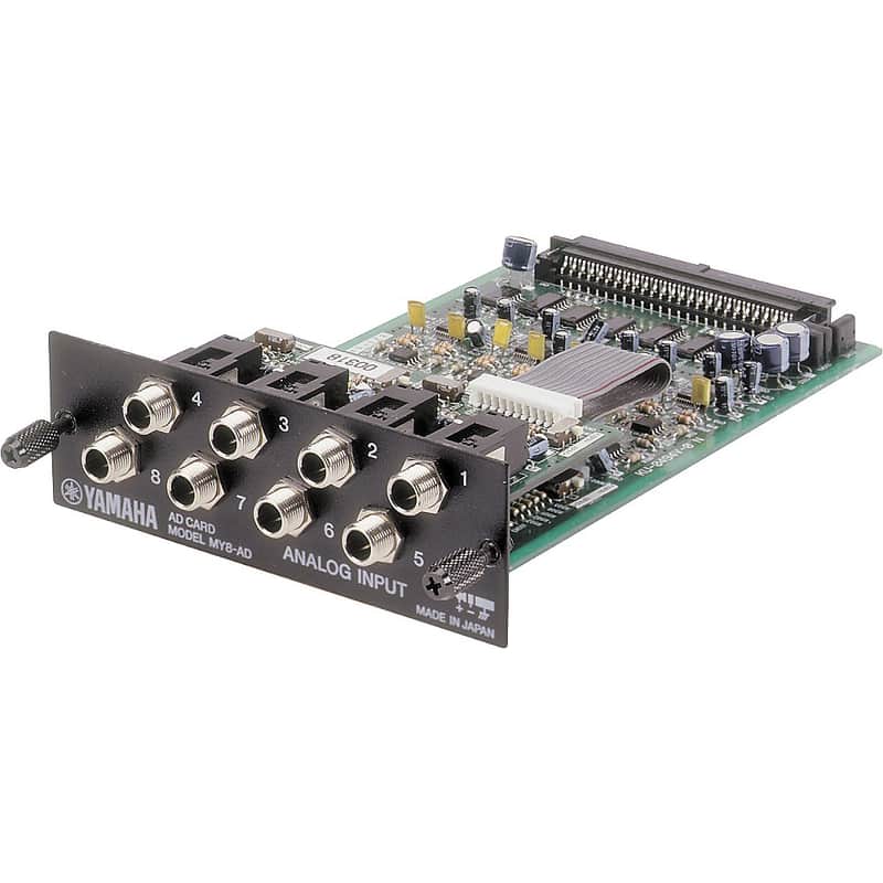 Yamaha MY8/AD24 Expansion Card for 01V, PM1D, DME32, AW4416, AW2816, and SREV1 Regular image 1