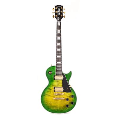 Gibson Custom Shop Les Paul Custom Iguana Burst Gloss Made 2 Measure 2025 Repaired image 2