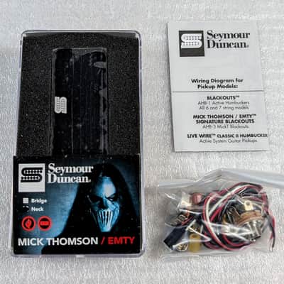 SEYMOUR DUNCAN Mick Thomson Blackouts EMTY AHB-3N Active 7-String Neck Pickup - NEW image 1