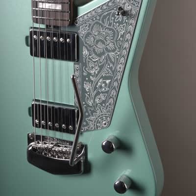 Ernie Ball (2019) Mariposa Electric Guitar - Durado Green image 7