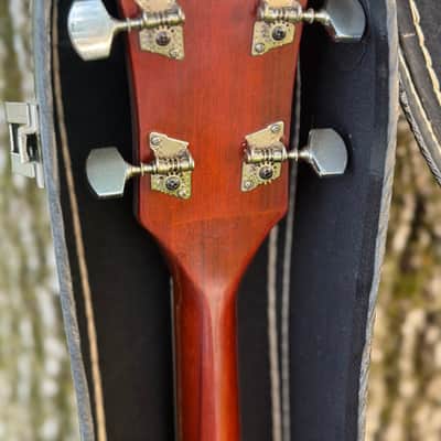Vintage Delta Hondo HB75-A 5 String Banjo w case 70’s 80’s - Mahogany image 8