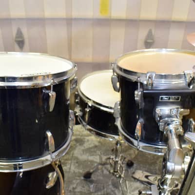Pearl ELX Export Series 6-Piece Drum Set w/ Hardware & Cymbals - Black Sparkle image 4