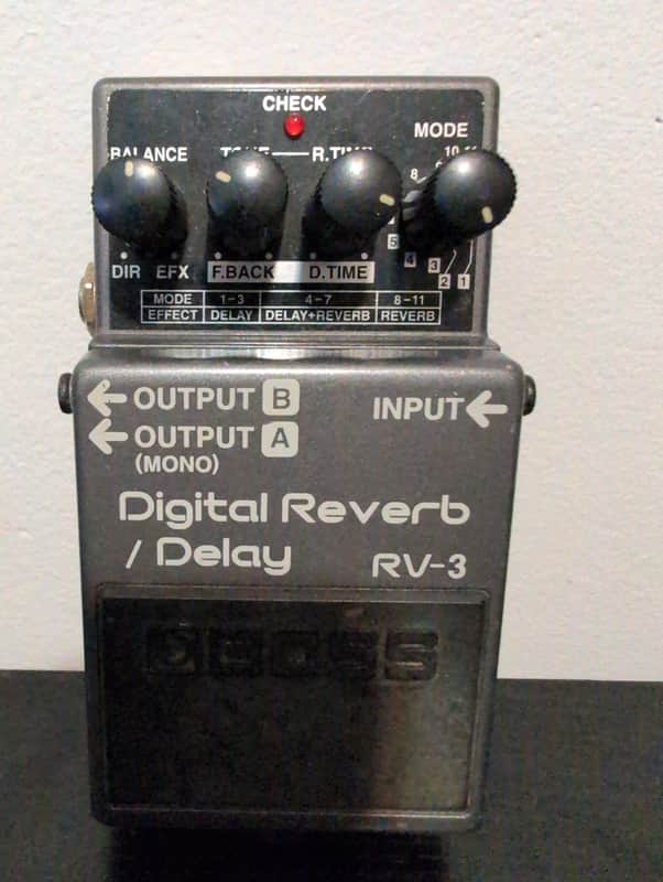 Boss RV-3 Digital Reverb/Delay | Reverb