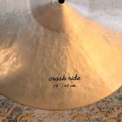 Earlier ISTANBUL Agop Mel Lewis 19” Crash Ride 1722 g Warm With Great Stick Attack! CONTROLLED! image 4