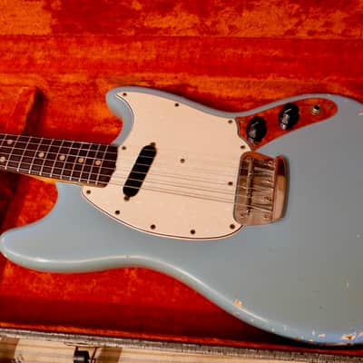 Fender Musicmaster II 1965 - Blue image 11