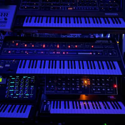 Roland Jupiter 6 61-Key Synthesizer 1983 - 1985 - Black image 11