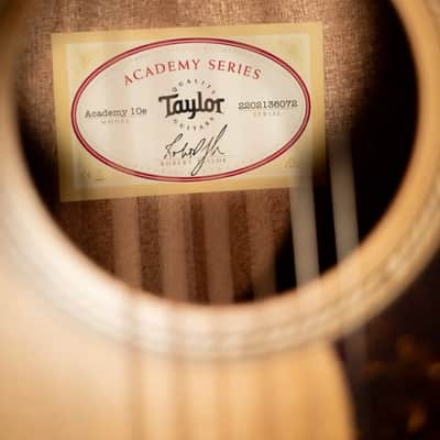 Taylor Academy 10e Dreadnought Acoustic/Electric Guitar with Gig Bag image 15