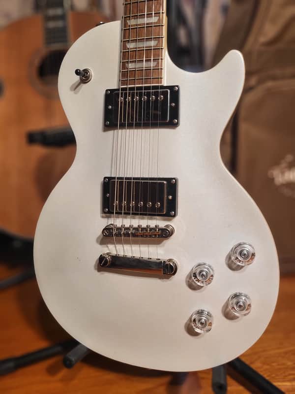 Epiphone  Les Paul Muse Pearl White Metallic image 1
