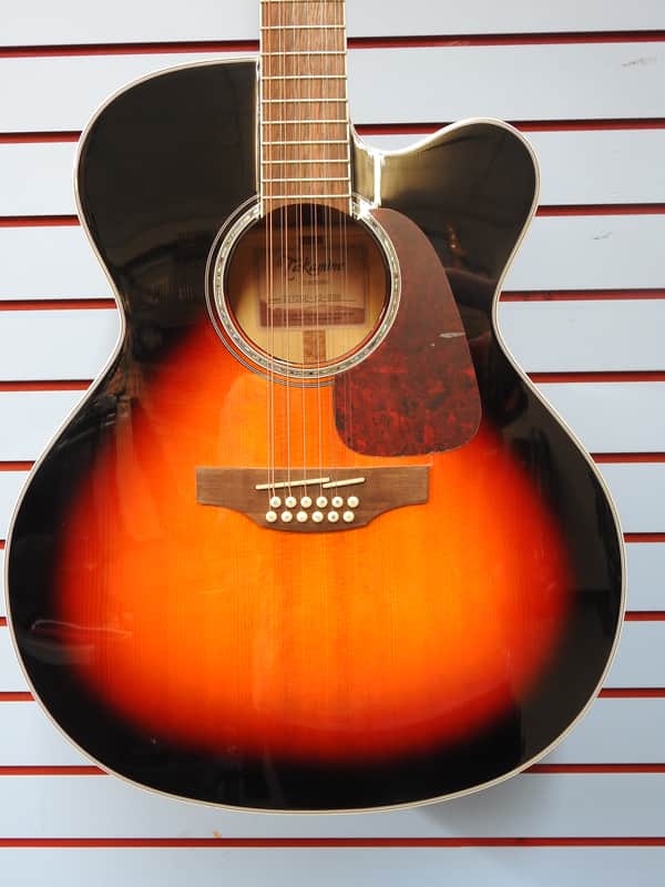 Takamine GJ72CE 12 String Brown Sunburst image 1