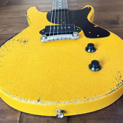 Rock N Roll Relics Thunders Electric Guitar Aged TV Yellow 252020 image 4
